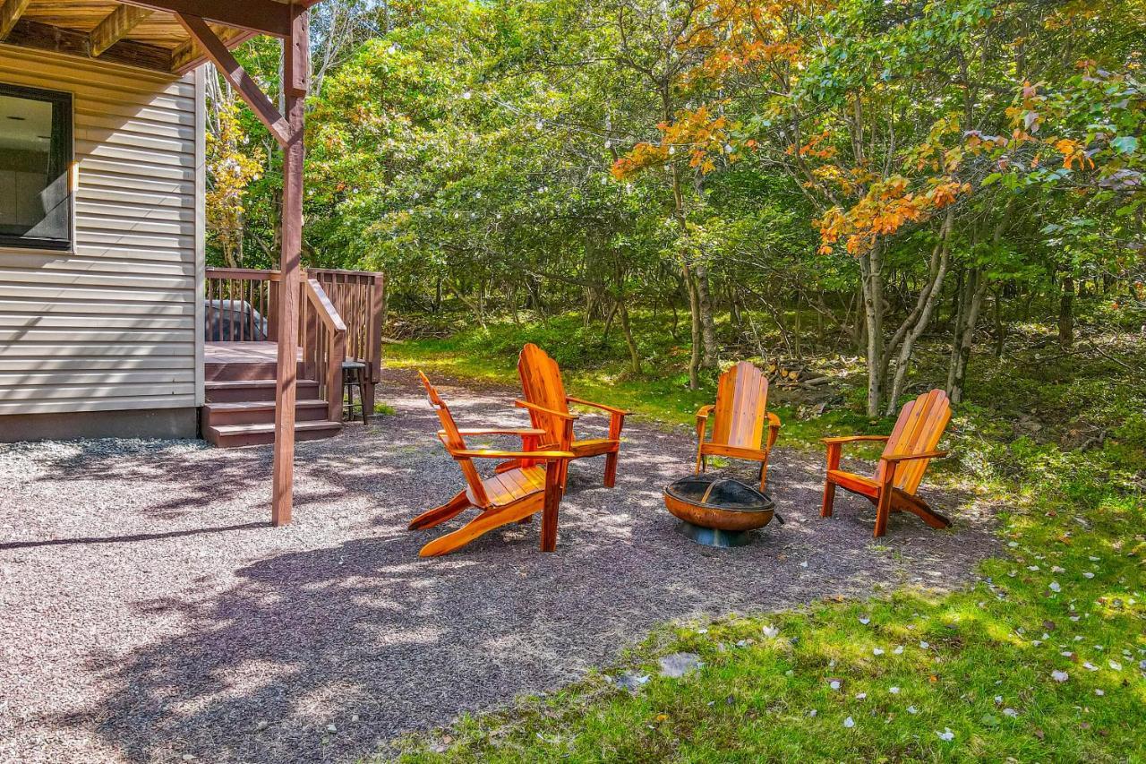 Вилла House In The Woods Albrightsville Экстерьер фото